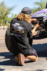 Rigid Industries x SHREDDY 360-Series 4in Lights w/Wt Bcklght (2) + 6 Covers (2 Pink/2 Teal/2 Blk) 36117-SHREDDY