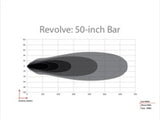 Rigid Industries Revolve 50in Bar w/Amber Trim Ring 451613