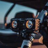 Rigid Industries Revolve Pod w/Amber Trim Ring - Pair 491613