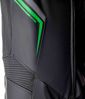 IN STOCK OPEN BOX  RST S1 D3o Suit Blk/Gry/Flo Grn Leather Md 556-3604342 103604F.GRN-42