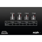 RENTHAL Revo-F Pedals - Flat - AluGold PD10001-002-01