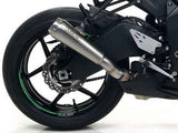 Arrow Pro-Race Slip-on Exhaust Nichrome with Steel End Cap ZX-6R 636 2009-2025 2026  71898PRI