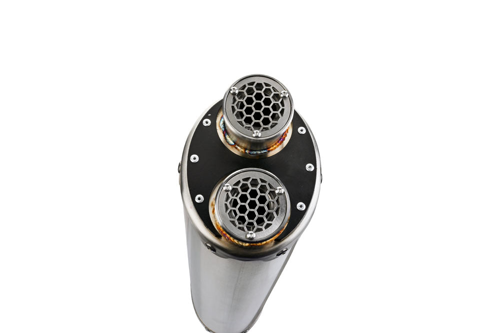 Aprilia Tuareg 660 2021-2024 Exhaust GPR Slip-on Dual Inox