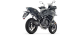 Arrow  Kawasaki  Z650 / Ninja 650 / Versys 650 E5+ 2025 Full System With Veloce Aluminium Dark Silencer - 77501van