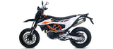 Arrow KTM 690 SMC/ENDURO R LC4 9-24  Race-Tech Titanium Slip On With Carbon End Cap 72624pk