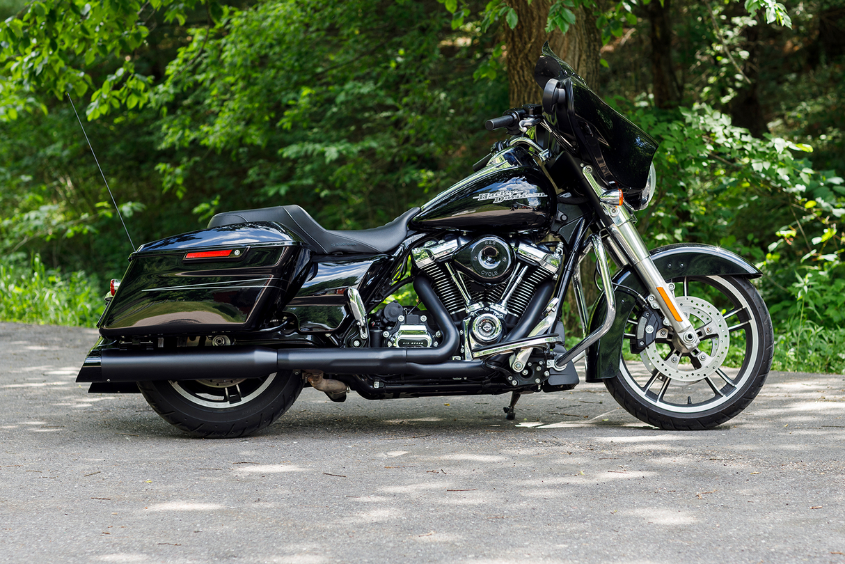 S&S CYCLE 4-1/2" Black MK45 Cutlass Performance Mufflers Glide  2017-2022	 550-1010