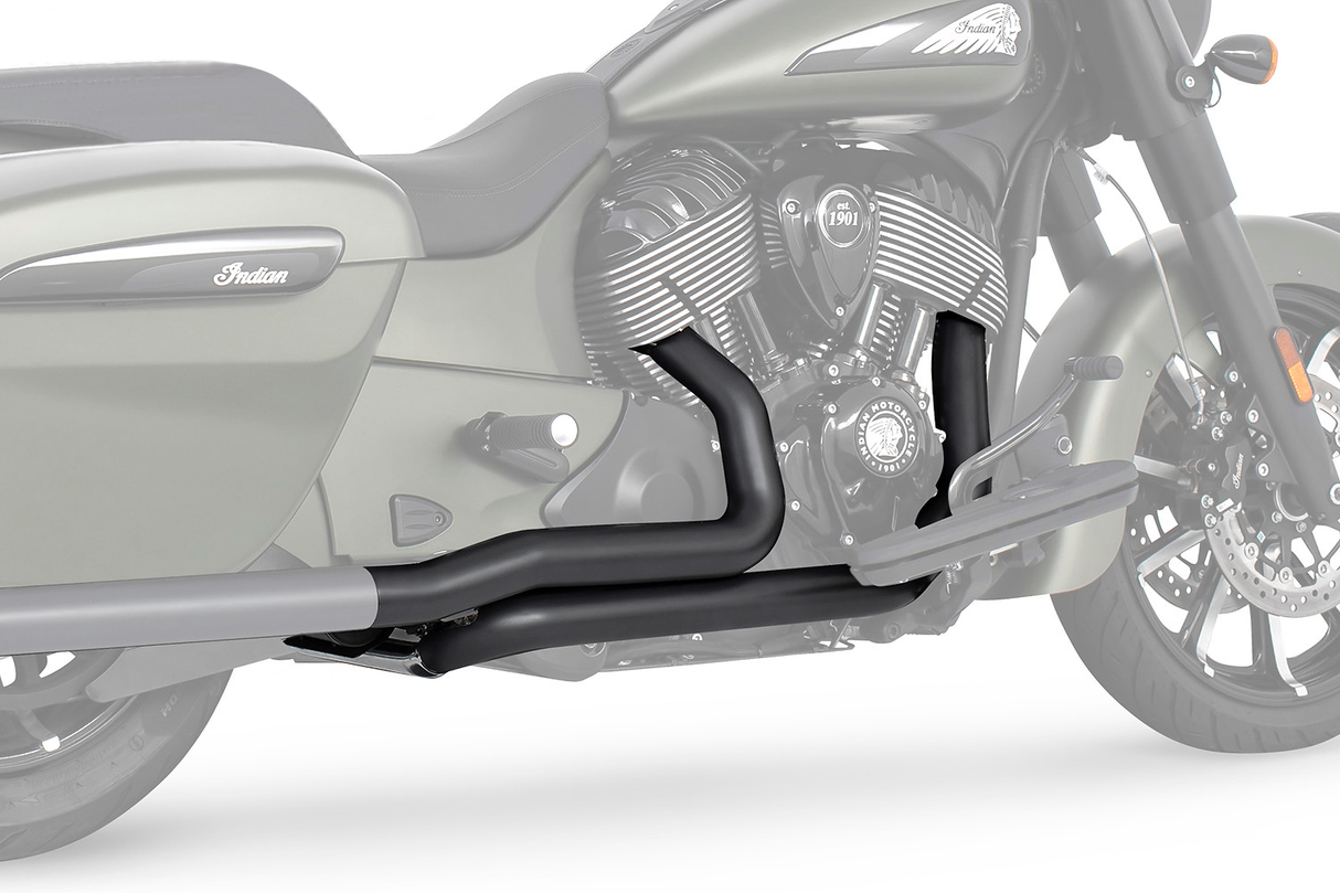 Freedom Exhaust INDIAN CHIEFTAIN / ROADMASTER / SPRINGFIELD / VINTAGE / CLASSIC TRUE-DUAL TUCK-N-UNDER  "HEADERS ONLY" (SPECIAL ORDER)