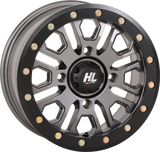 HIGH LIFTER Wheel - HL23 Beadlock - Front/Rear - Gun Metal Gray - 15x7 - 4/156 - 5+2 (+38 mm) 15HL23-1556