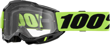 Accuri 2 Junior Goggle Neon Yellow Clear Lens