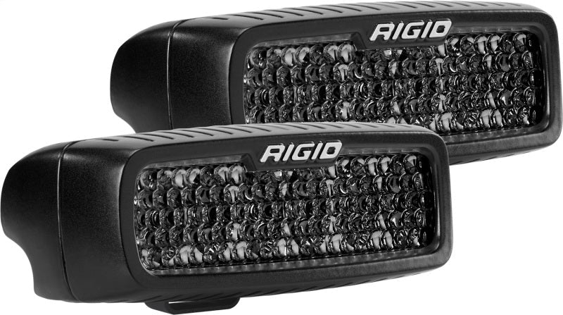 Rigid Industries SR-Q Series PRO Midnight Edition - Spot - Diffused - Pair 905513BLK
