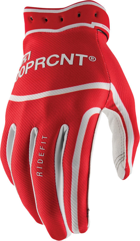 Ridefit Gloves Red Xl
