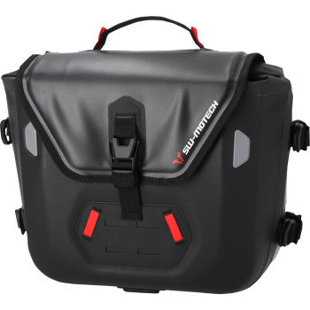 SW-MOTECH SysBag Waterproof Side Bag - Small - 12 to 16 Liter - with Left Adapter Plate BC.SYS.00.004.12000L