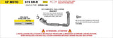 Arrow  Cf Moto 675 Sr-R E5+ 25-26 Full System With Pro-Race Exhaust 71096pri
