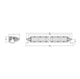 Rigid Industries SR-Series SAE 6in. w/ Amber PRO Lens (Pair) 906705