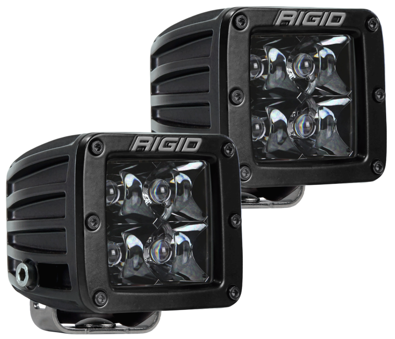 Rigid Industries D-Series Midnight Edition - Spot - Set of 2 202213BLK
