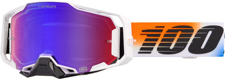 Armega Hiper Goggle United Mirror Red/Blue Lens