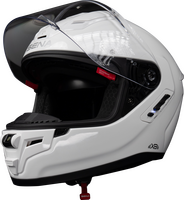 IN STOCK SENA PHANTOM XB SMART FF HELMET WHITE MD - 843-02170M