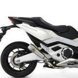 73518PRN  Arrow Pro-Race Slip-on Exhaust, Nichrome Dark for Honda Forza 750 2021-2024