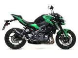 71856AKN  Arrow Race-Tech Slip-on Exhaust, Aluminum Dark for Kawasaki Z900 17-24