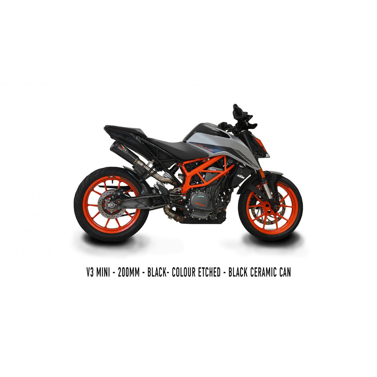 Austin Racing  V3 2021-2023 KTM DUKE 390 SLIP-ON dB COMPLIANT & RACE EXHAUST SYSTEMS AUR83