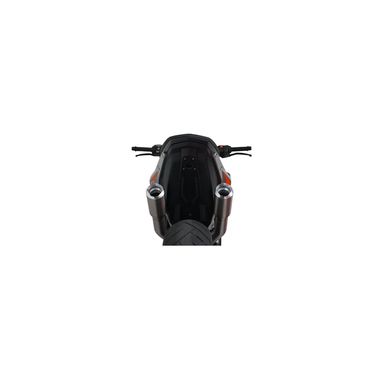 AUSTIN RACING KTM DUKE 890/790 RS22 & RS22-V UNDERSEAT DE-CAT RACE EXHAUST SYSTEMS AR111