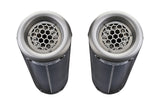 Aprilia Shiver 900 2017-2020 Exhaust GPR Double Slip-on M3 Poppy