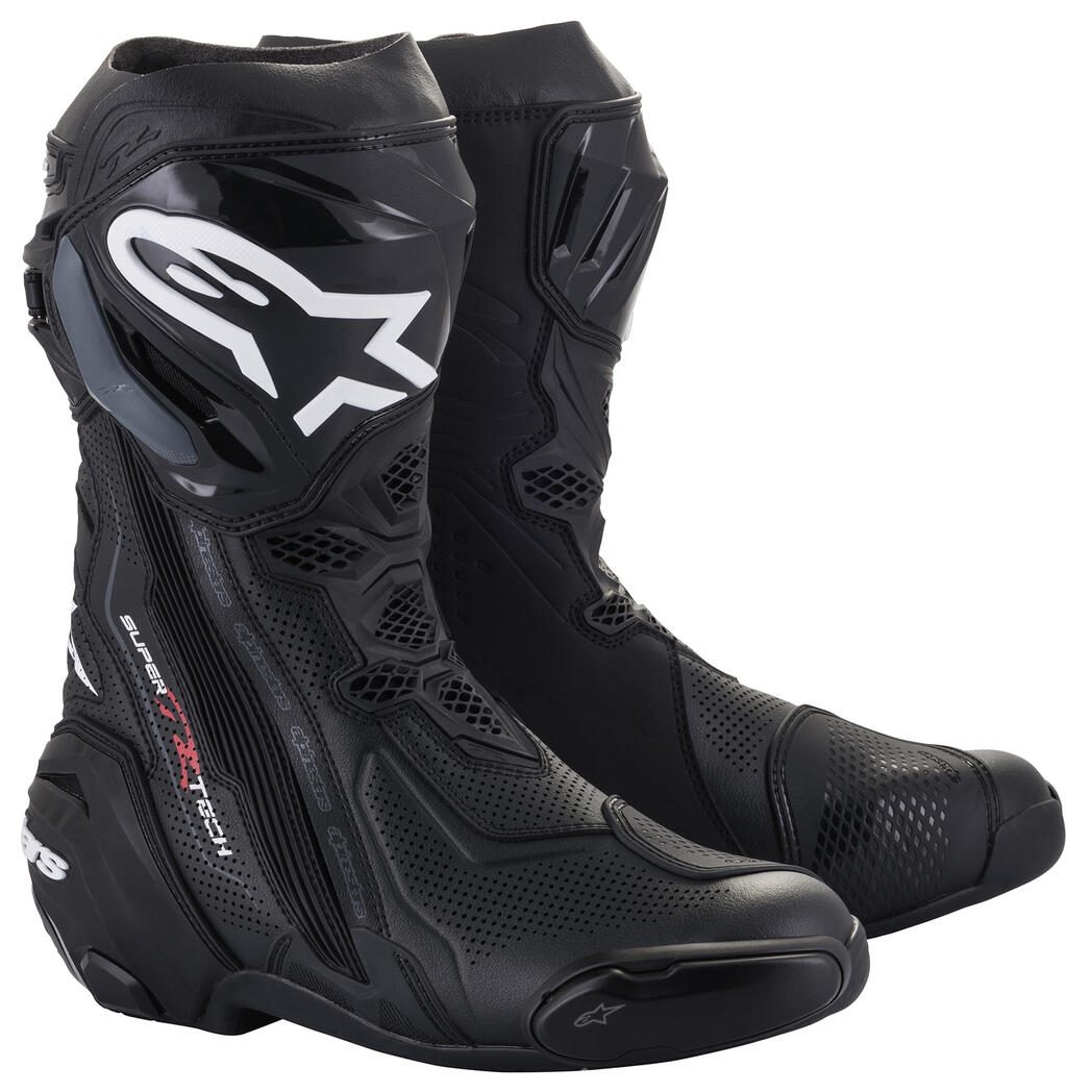 IN STOCK Alpinestars Supertech R V2 Bt Vn Bk 44 4101-0305-44