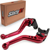 Ducati Brake & Clutch Levers, Red Shorty Adjustable