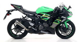Arrow Pro-Race Slip-on Exhaust Nichrome with Steel End Cap ZX-6R 636 2009-2025 2026  71898PRI