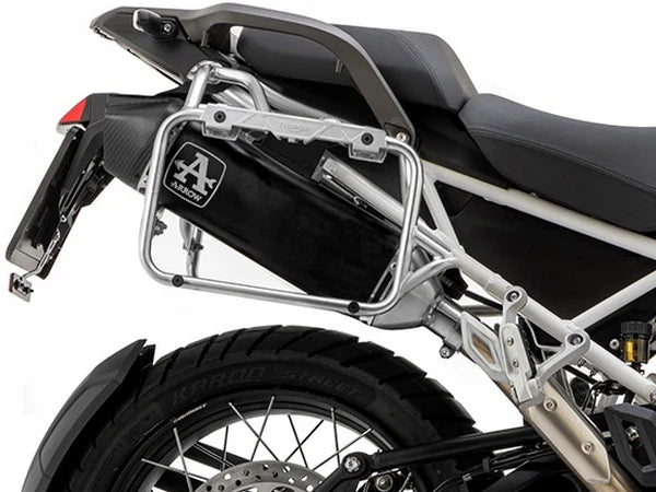 IN STOCK 72503VAN  Arrow  Veloce Slip-on Exhaust, Dark for Triumph Tiger 1200 (2022-) (With Side Cases)