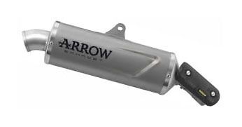 Arrow  Indy Race Evo Homologated Exhaust, Titanium For Aprilia Tuareg 660 22-24 72646po