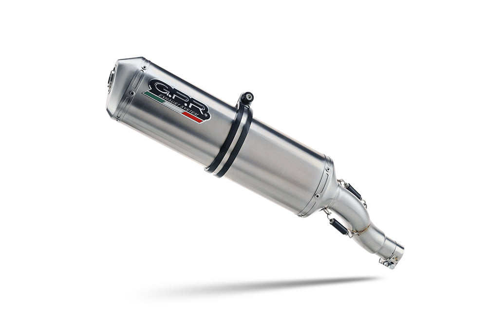 Aprilia Tuareg 660 2021-2024 Exhaust GPR Slip-on Satinox