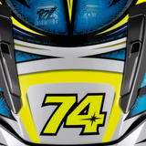 Shoei X-15 Daijiro Tc-3 Lrg 0105-2103-06 - Large