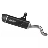 Arrow CF MOTO 700MT ADV E5+ '25/'26 INDY RACE EVO ALUMINIUM DARK EXHAUST 72677AKN