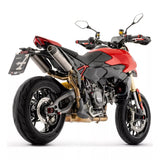 Arrow DUCATI HYPERMOTARD / HYPERMOTARD SP V2 E5+ 2026 LH+RH ROUND TITANIUM DARK SILENCERS + LINK PIPE 77018PRN