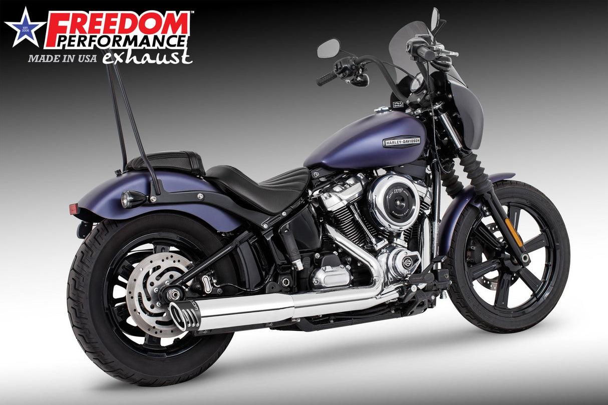 HARLEY SOFTAIL 2025 ONLY 4" SLIP ON BUNDLE FITS ALL NARROW TIRE