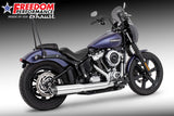 HARLEY SOFTAIL 2025 ONLY 4" SLIP ON BUNDLE FITS ALL NARROW TIRE