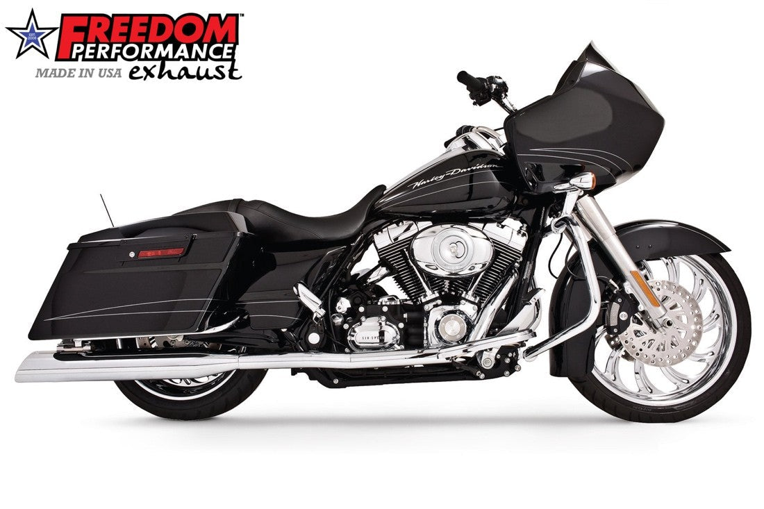 HARLEY TOURING 4" INVERSE AND CLASSIC SLIP-ONS 1995-PRESENT