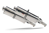 Aprilia Tuono R 1000 Factory 2006-2010 Exhaust GPR Double Slip-on Trioval